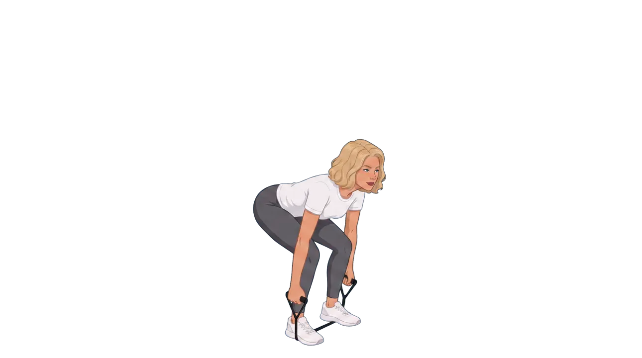 Band Deadlift (Cindy)
