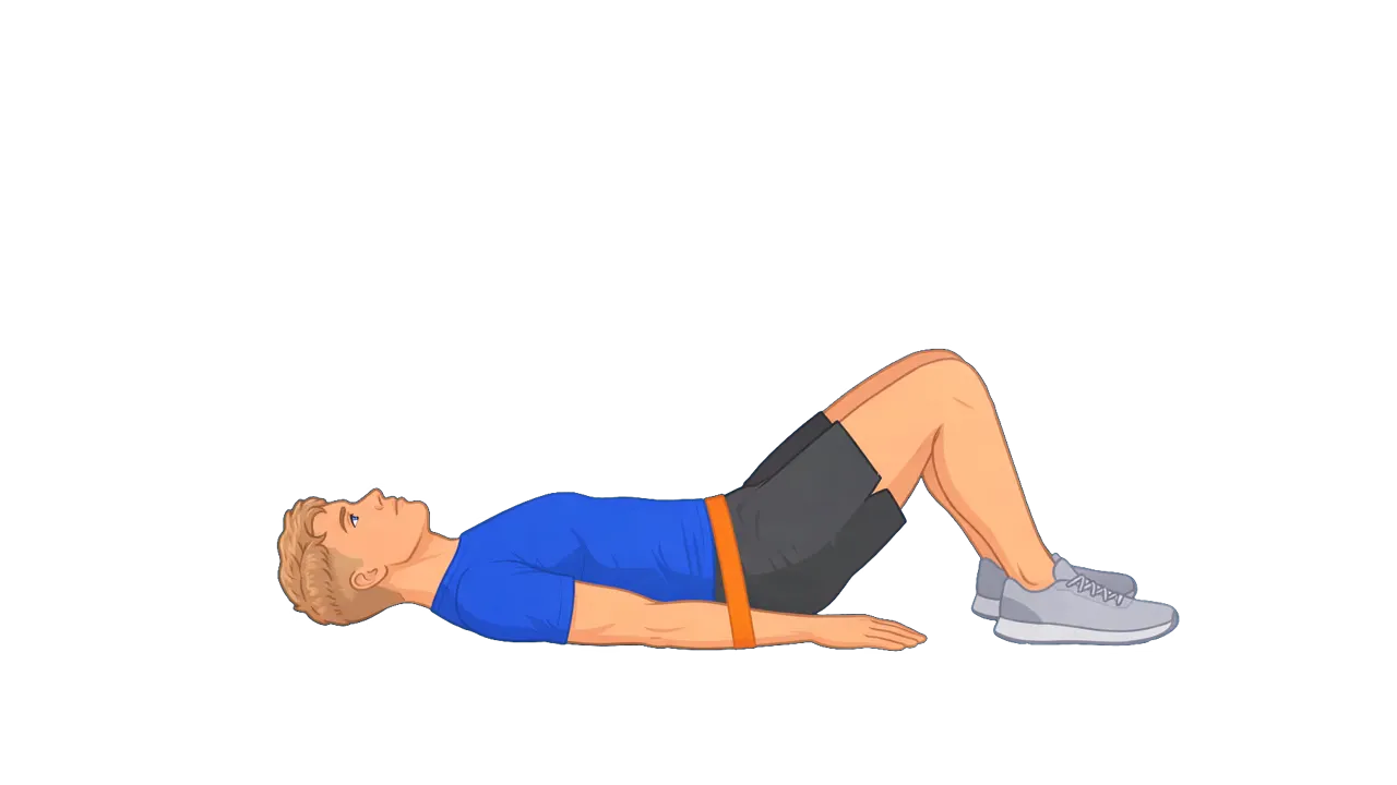 Band Glute Bridge (Michael)