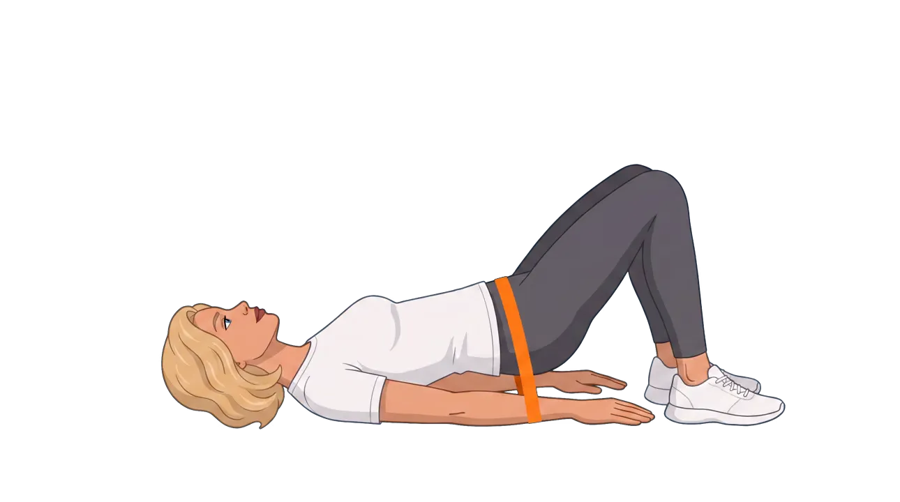 Band Glute Bridge (Cindy)