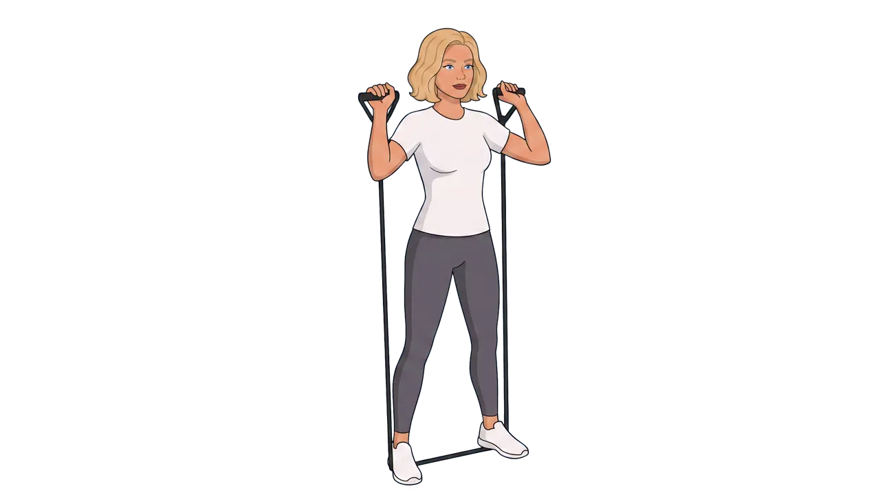 Band Squat (Cindy)