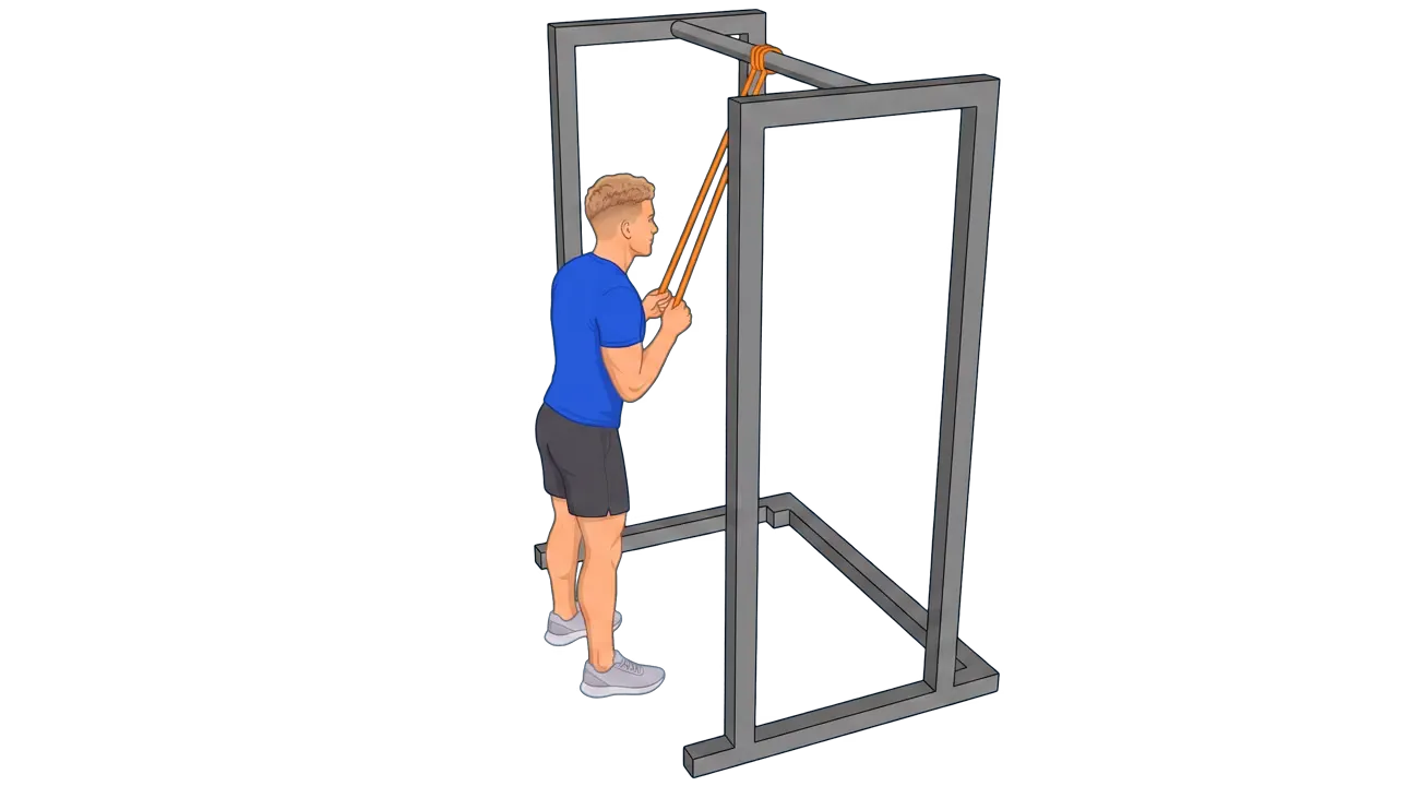 Band Triceps Pushdown (Michael)