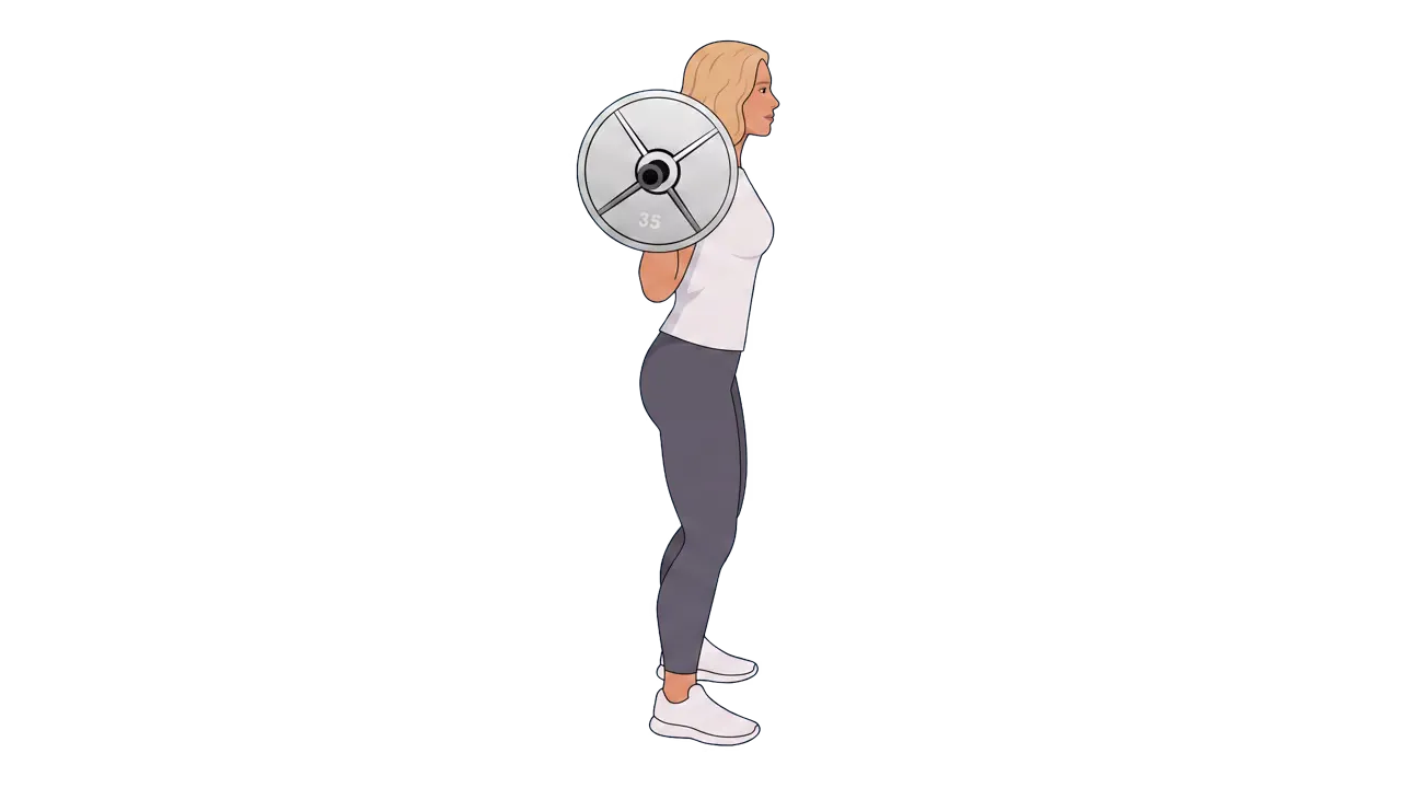 Barbell Back Squat (Cindy)