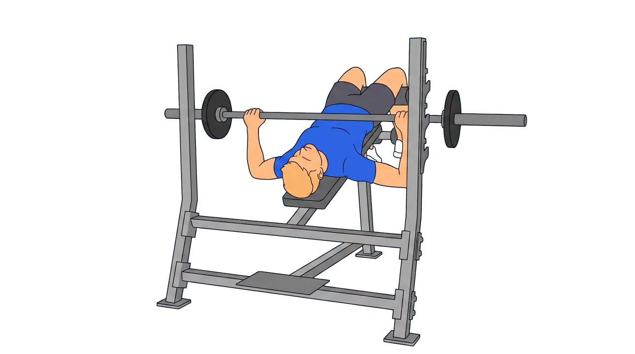 Decline Bench Press (Michael)