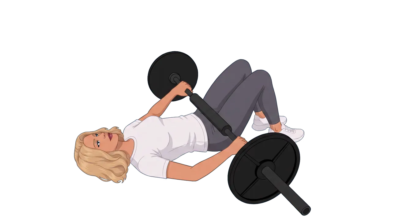 Barbell Glute Bridge (Cindy)