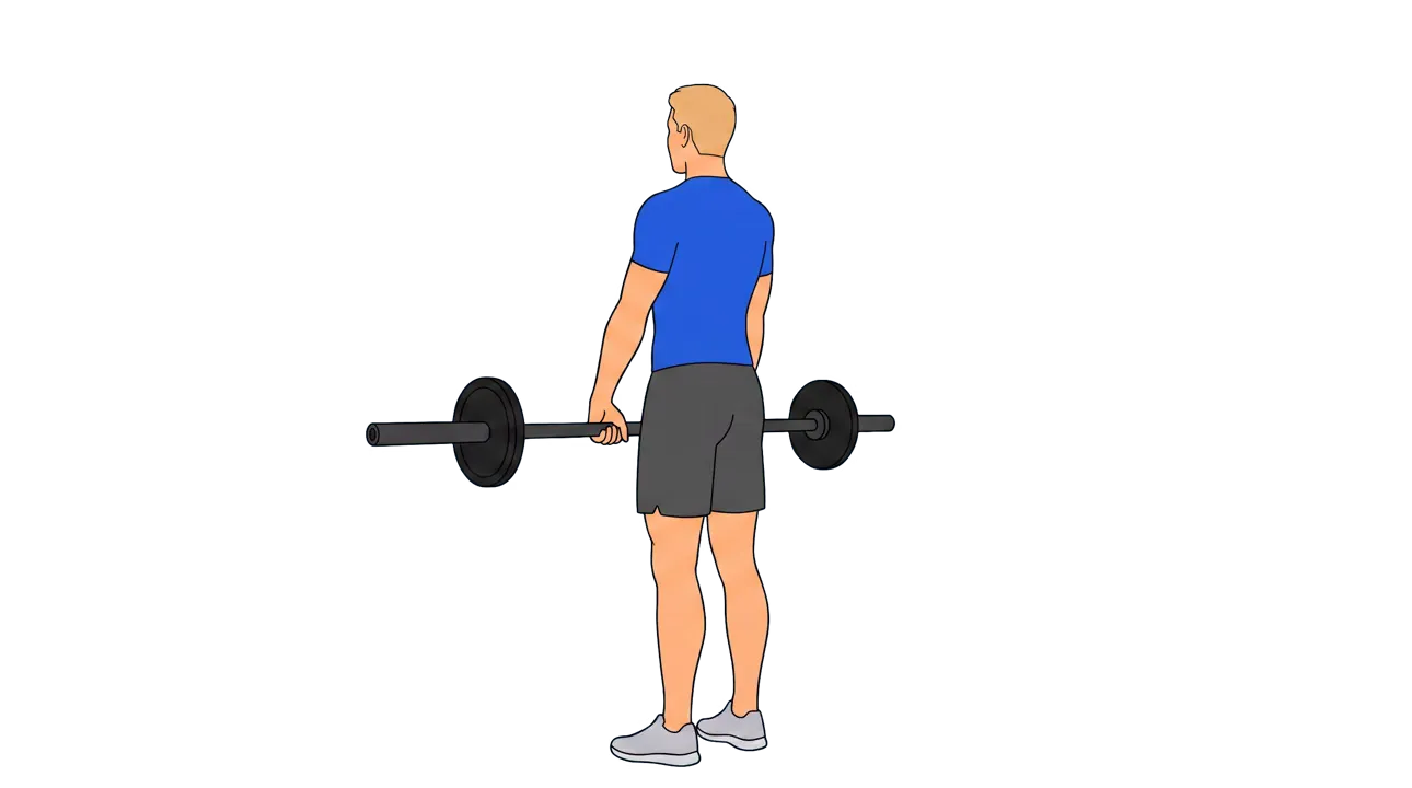 Barbell Shrug (Michael)