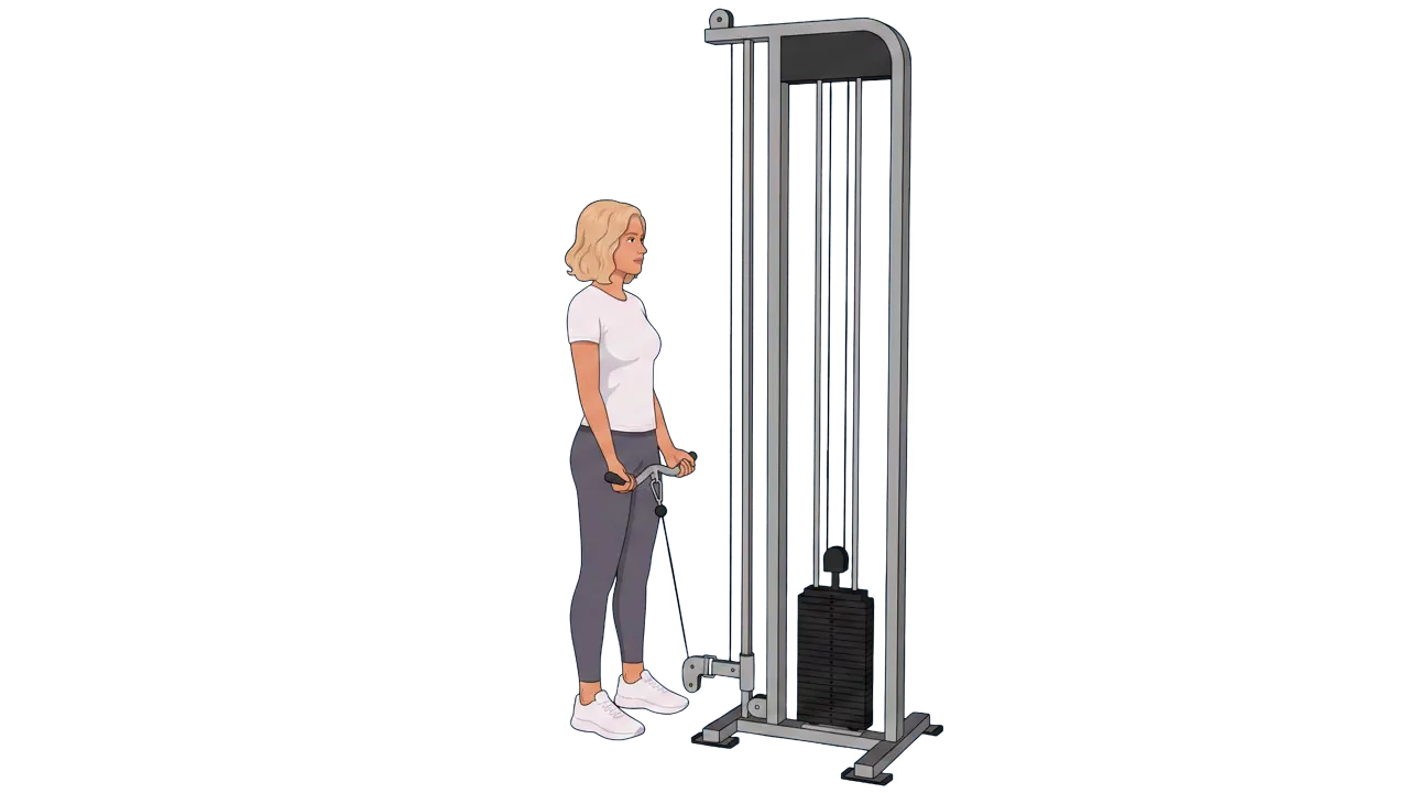 Cable Curl (Cindy)
