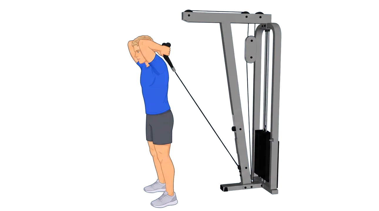 Cable Overhead Triceps Extension (Michael)