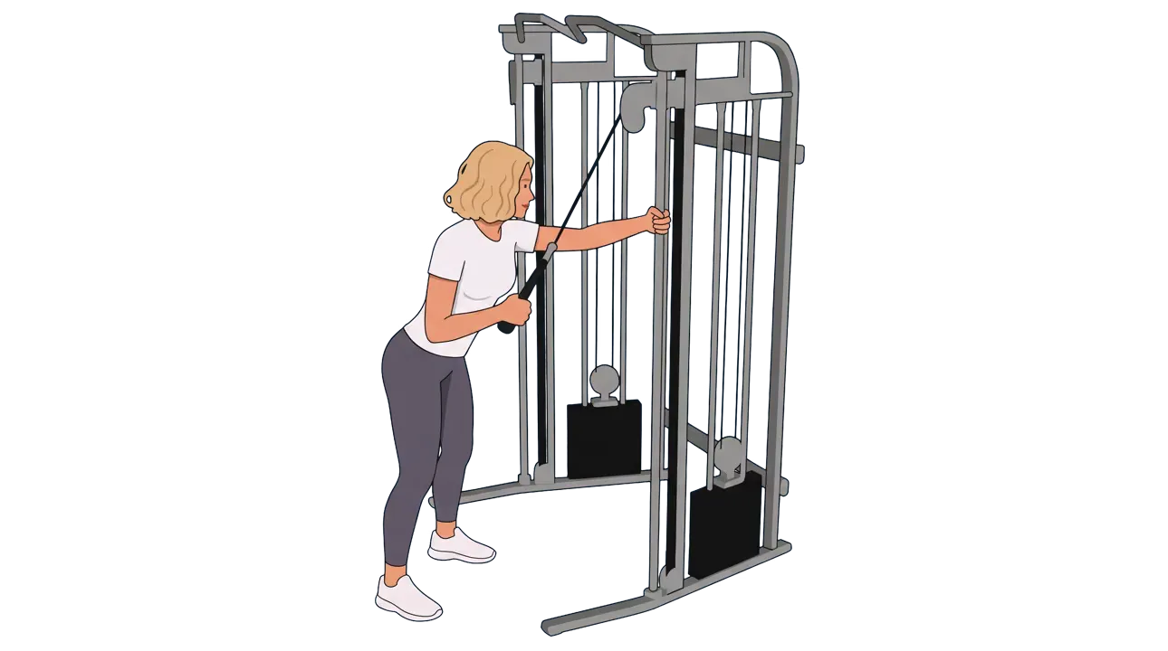 Single-Arm Rope Pushdown (Cindy)