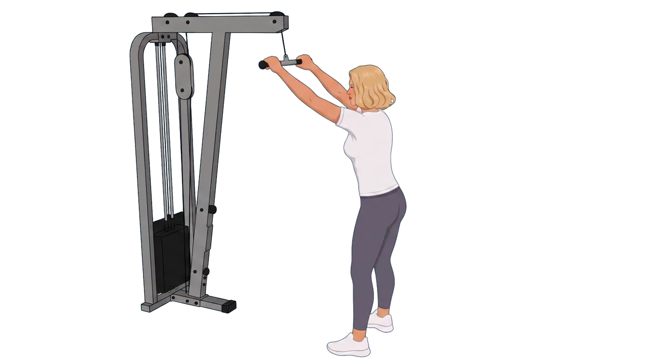 Straight-Arm Pulldown (Cindy)