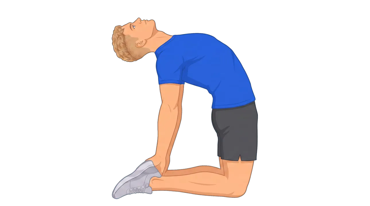 Camel Pose (Ustrasana) (Michael)