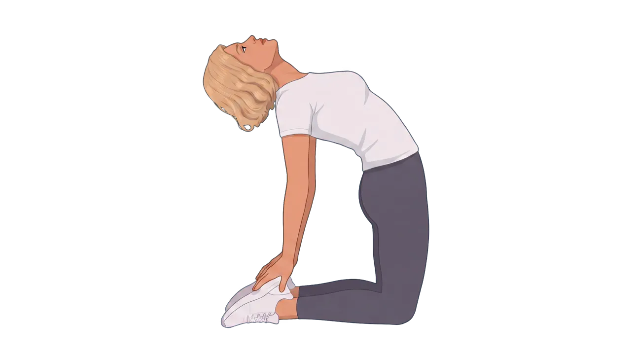Camel Pose (Ustrasana) (Cindy)
