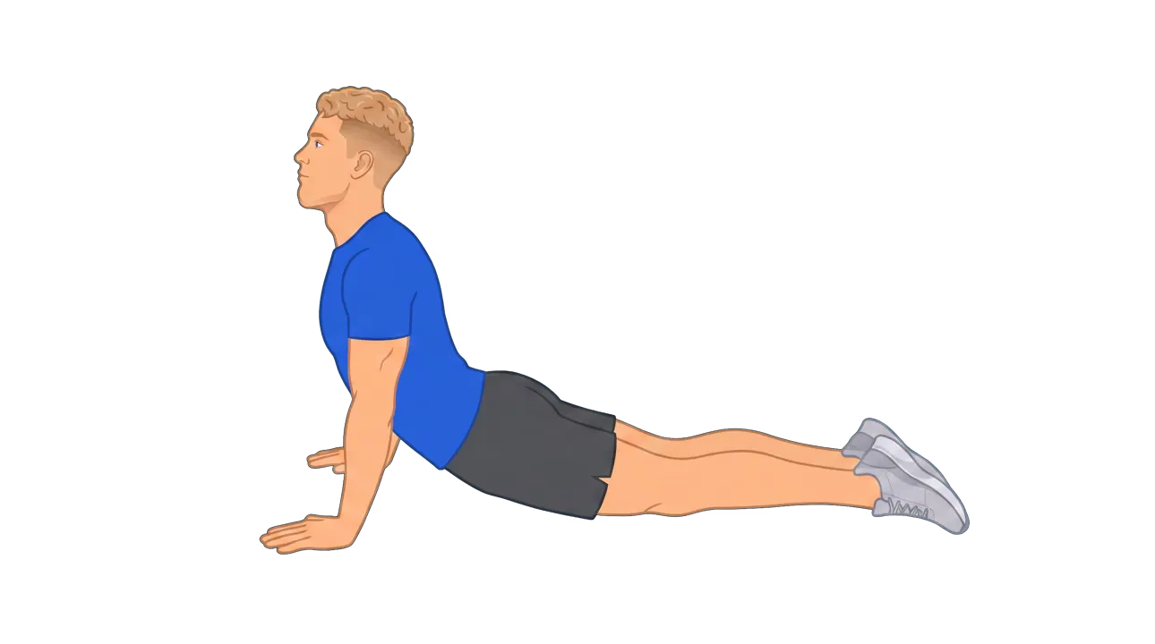 Cobra-to-Child's Pose Flow (Michael)