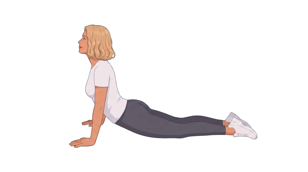 Cobra-to-Child's Pose Flow (Cindy)