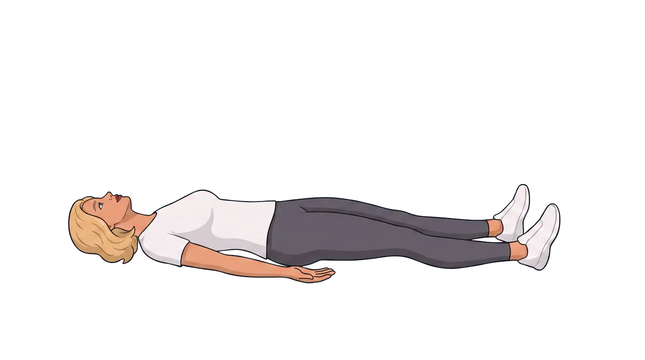 Corpse Pose (Savasana) (Cindy)