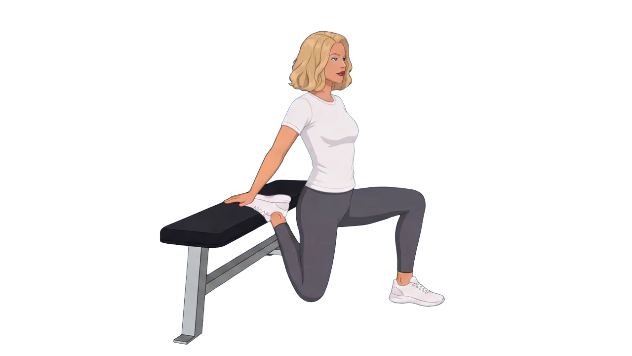Couch Stretch (Cindy)