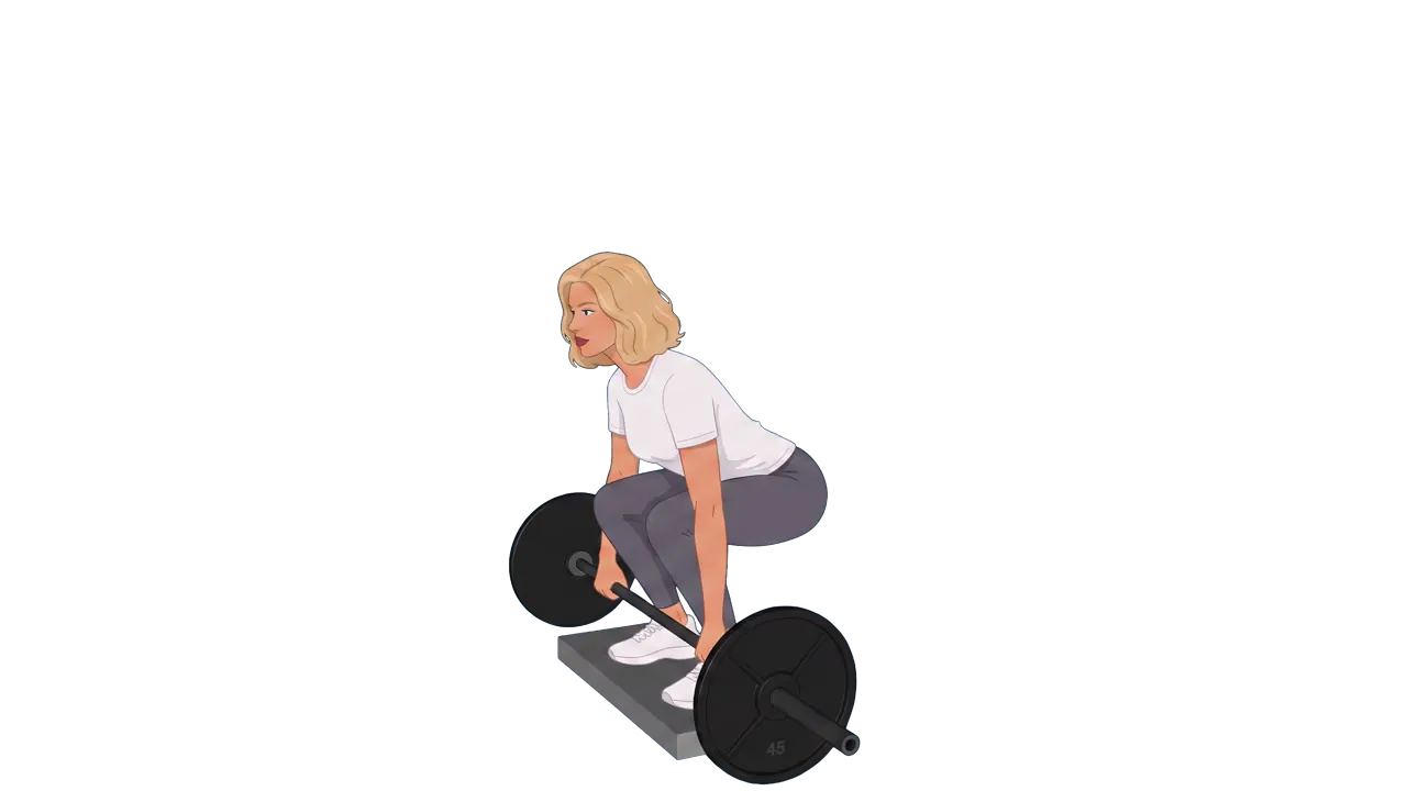 Deficit Deadlift (Cindy)