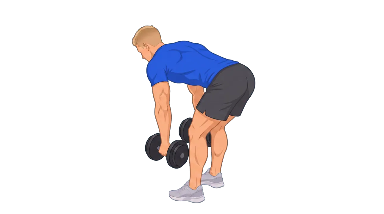 Dumbbell Bent Over Row (Michael)