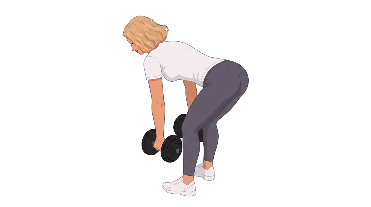 Dumbbell Bent Over Row (Cindy)
