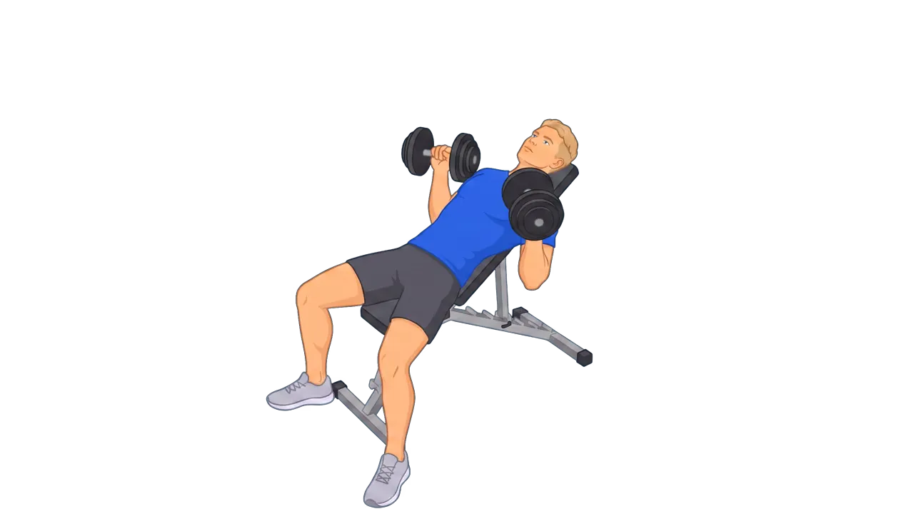 Incline Dumbbell Press (Michael)