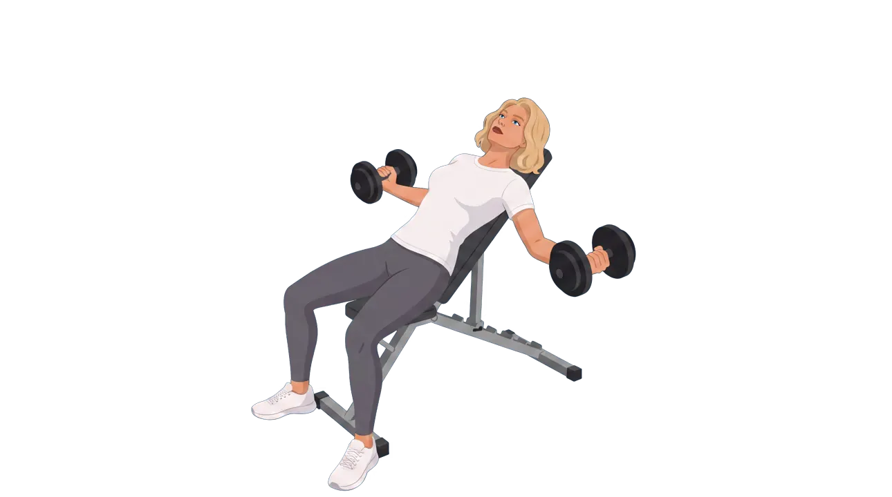 Incline Dumbbell Fly (Cindy)