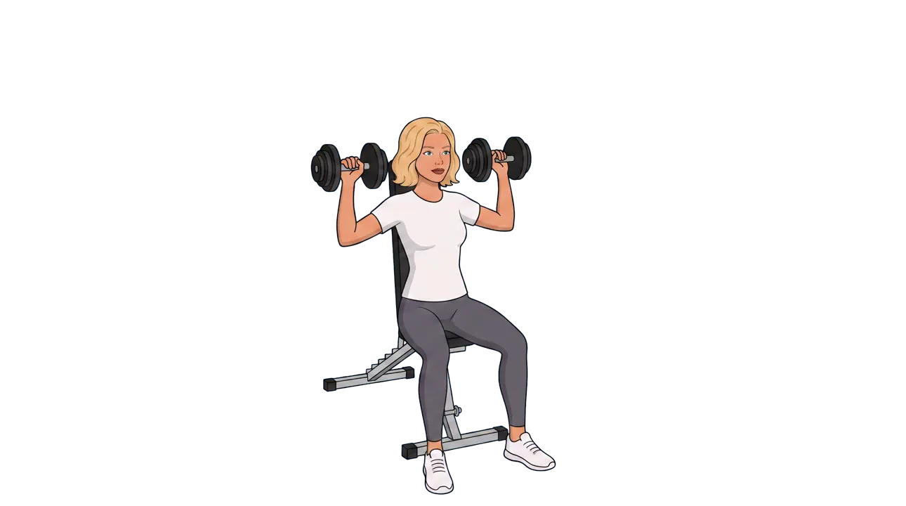 Dumbbell Shoulder Press (Cindy)