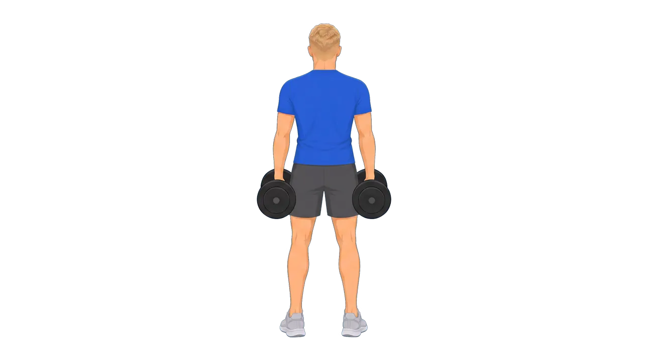 Dumbbell Shrug (Michael)