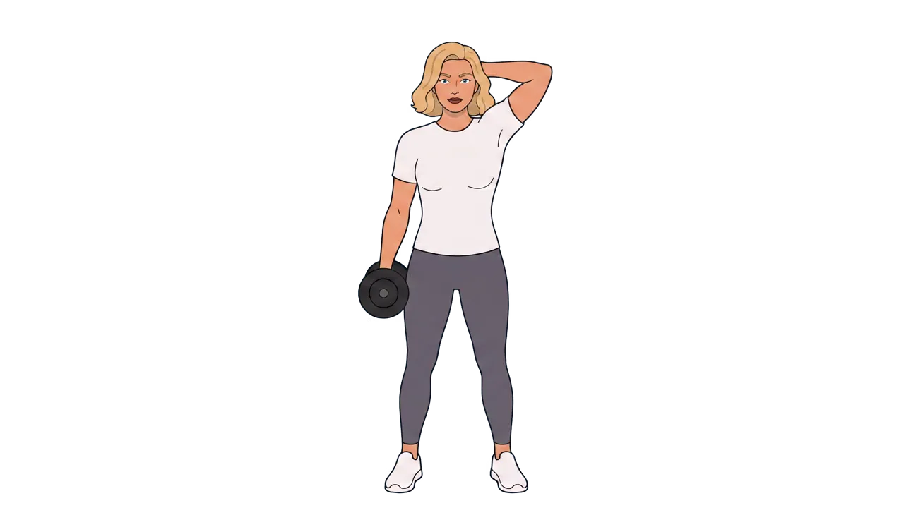 Dumbbell Side Bend (Cindy)