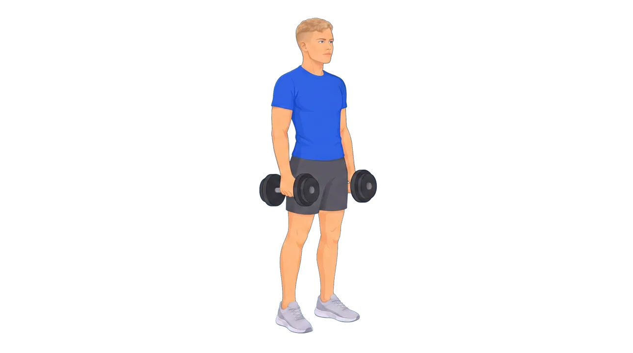 Dumbbell Walking Lunge (Michael)