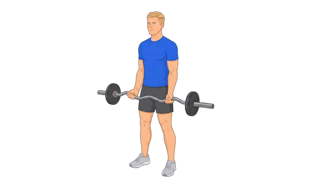 EZ Bar Curl (Michael)