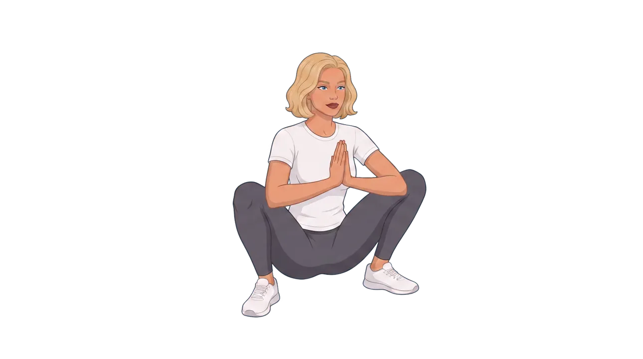 Garland Pose (Malasana) (Cindy)