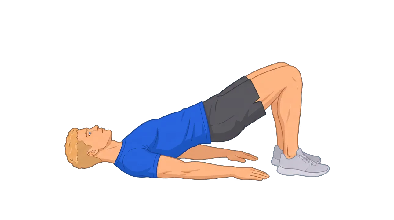 Glute Bridge March (Michael)
