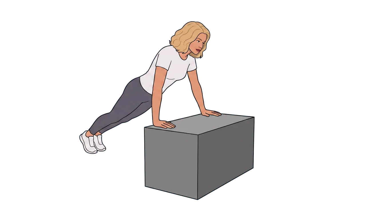Incline Push-up (Cindy)