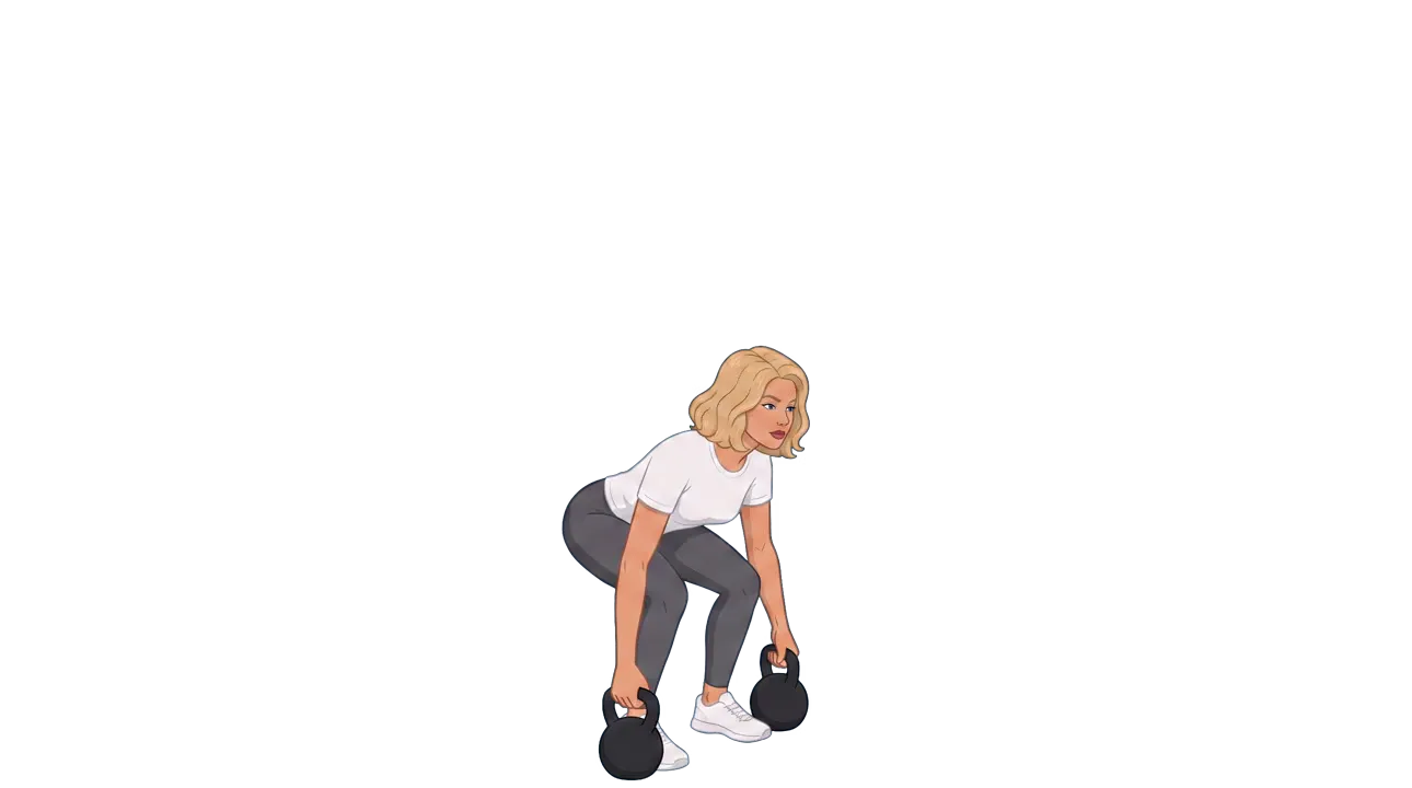 Kettlebell Clean & Jerk (Cindy)