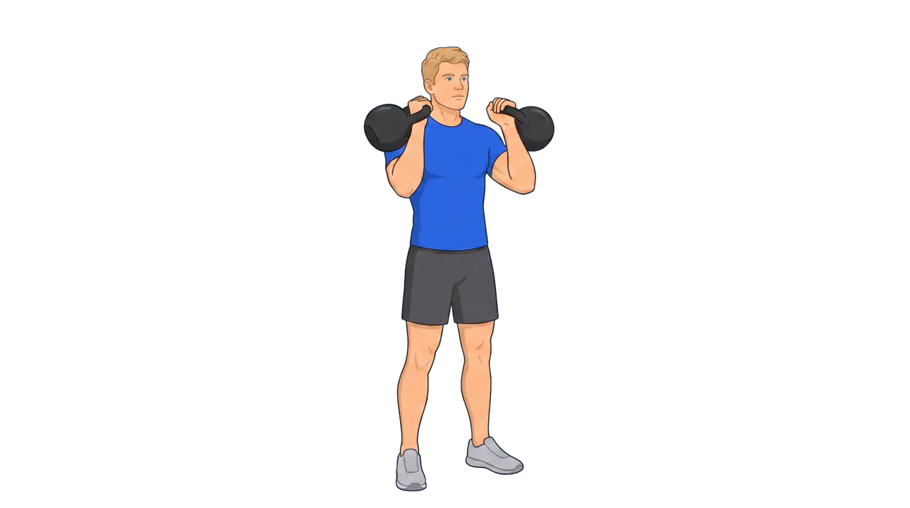 Kettlebell Front Squat (Michael)