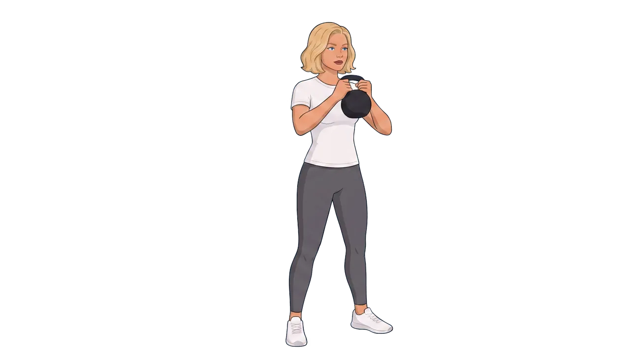Kettlebell Goblet Squat (Cindy)