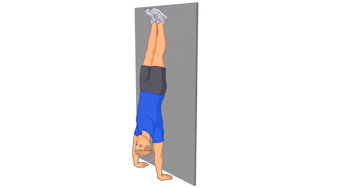 Kipping Handstand Push-up (Michael)