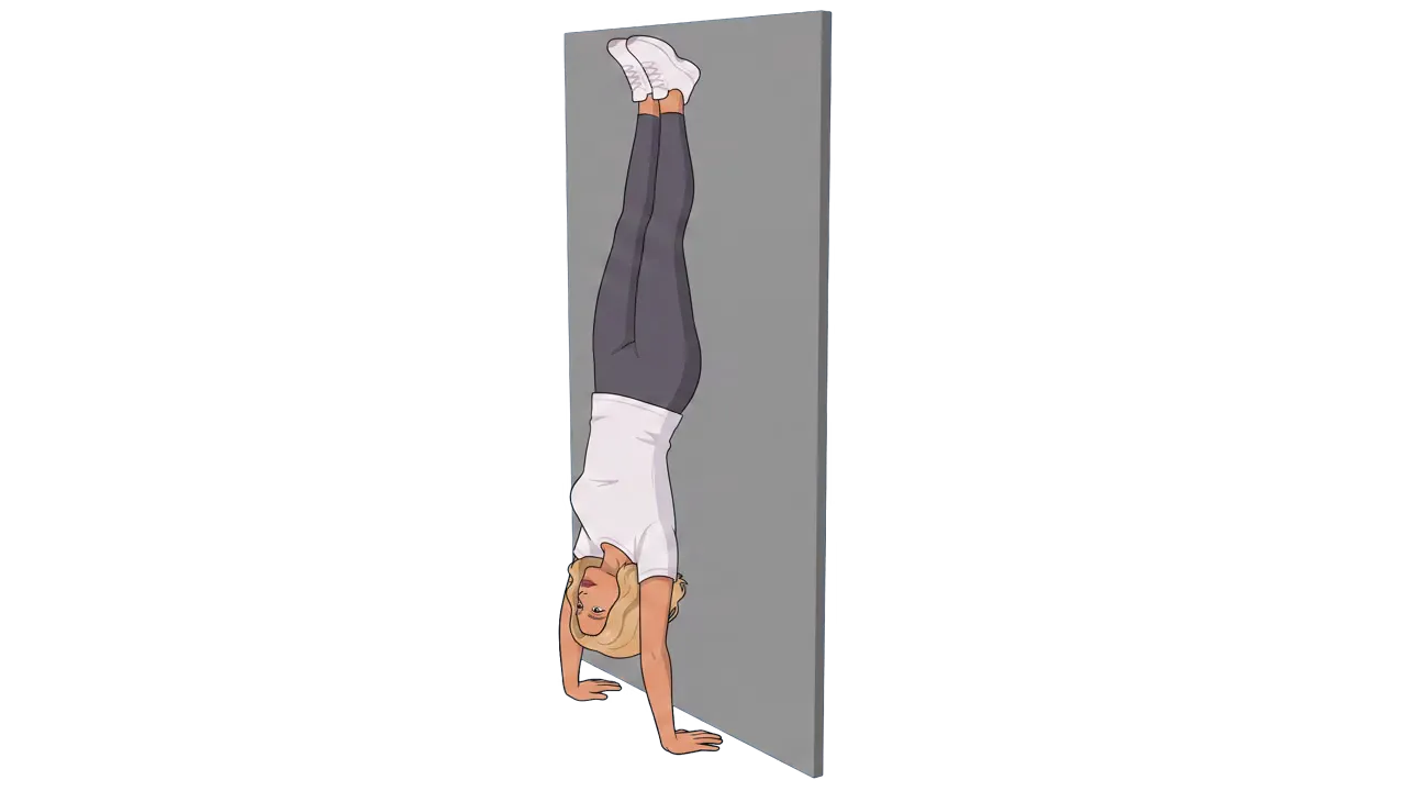 Kipping Handstand Push-up (Cindy)
