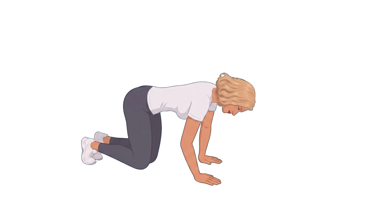 Kneeling Lat Stretch (Cindy)