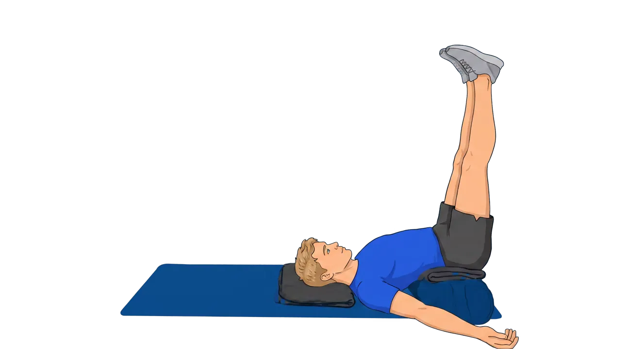 Legs Up the Wall (Viparita Karani) (Michael)