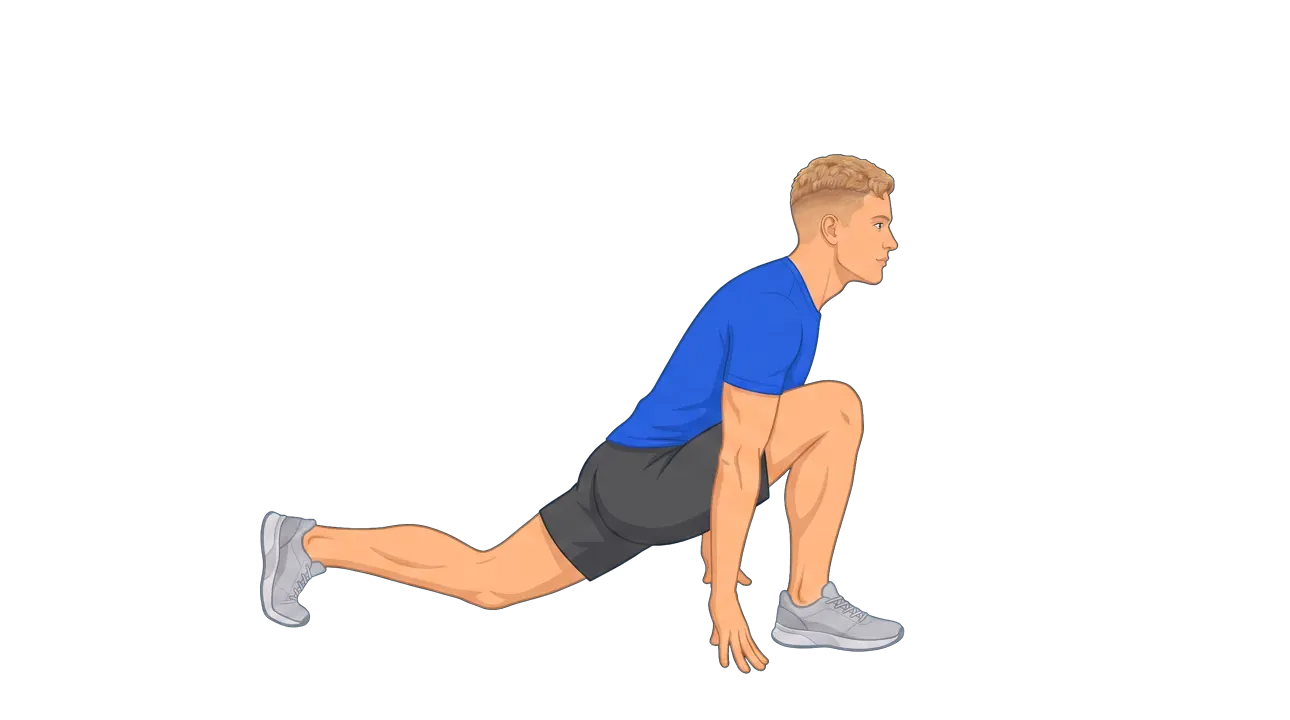 Low Lunge (Anjaneyasana) (Michael)