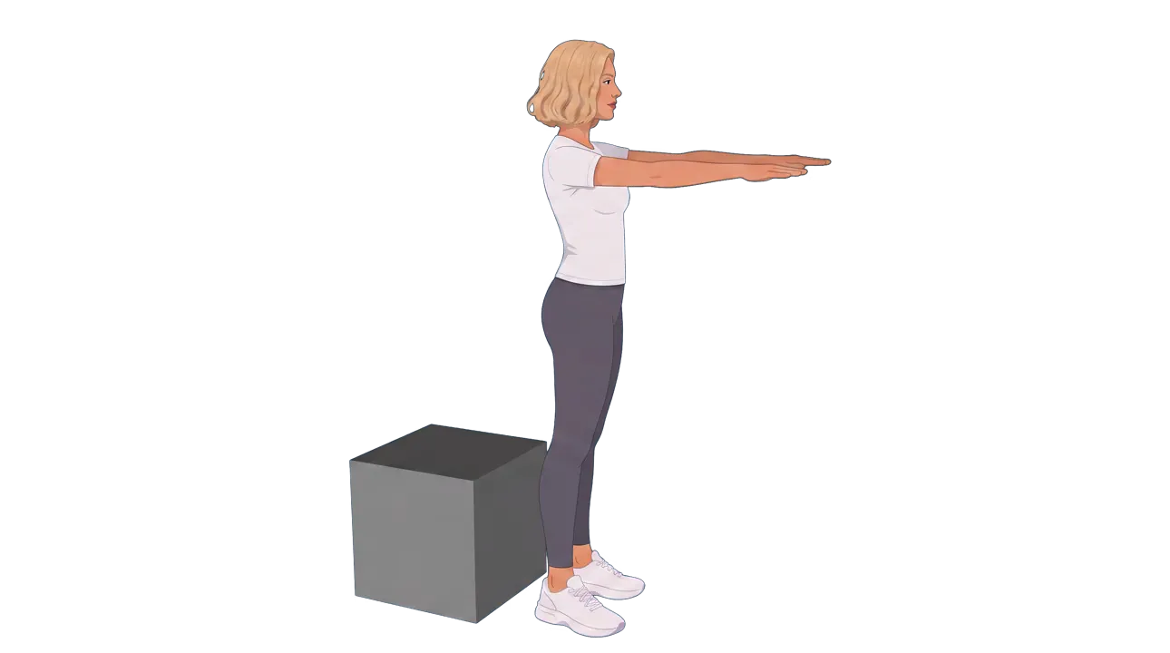 Box Pistol Squat (Cindy)