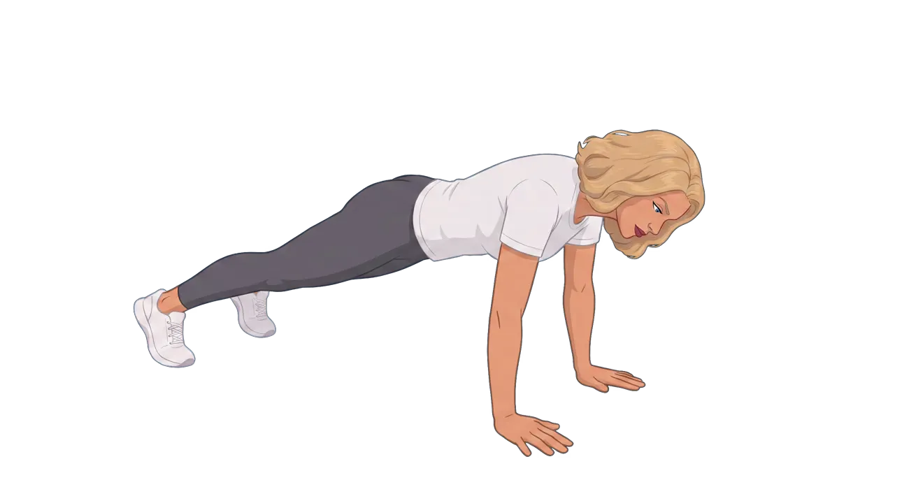 Plank Shoulder Taps (Cindy)