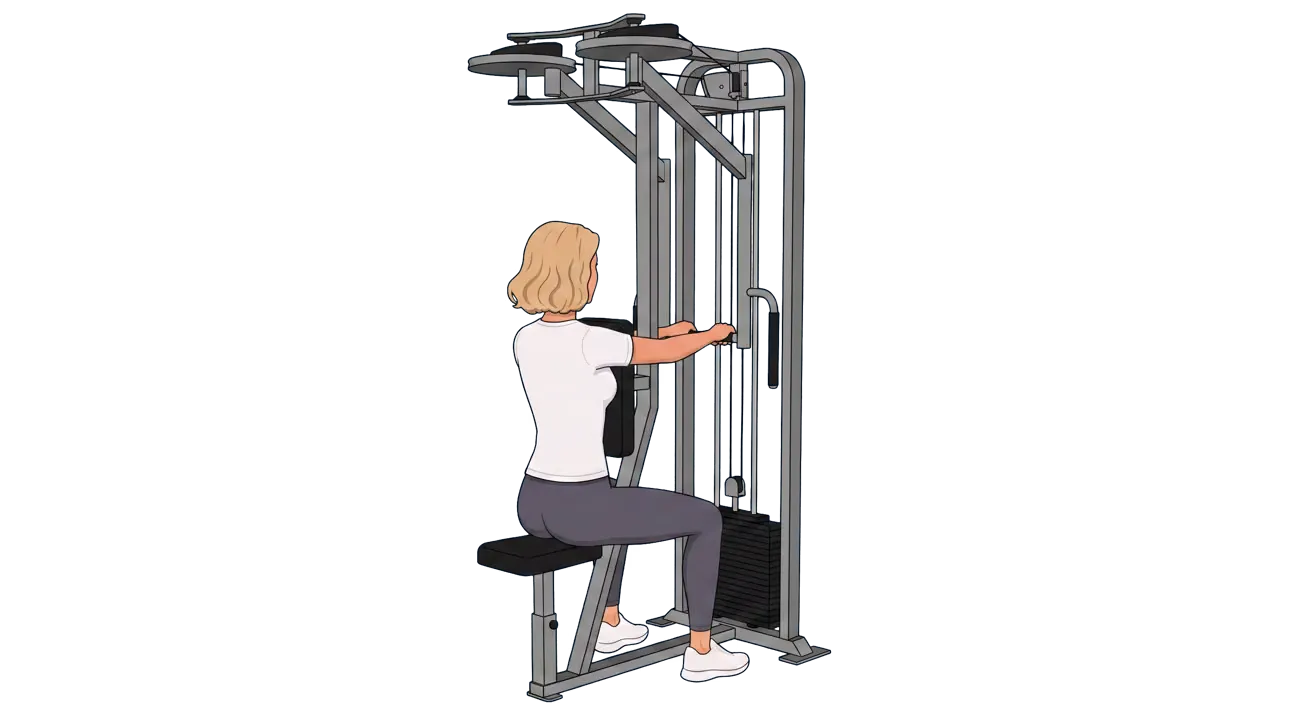 Reverse Pec Deck (Cindy)