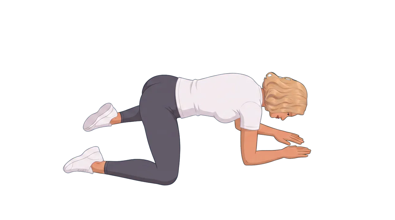Frog Stretch (Rocking) (Cindy)