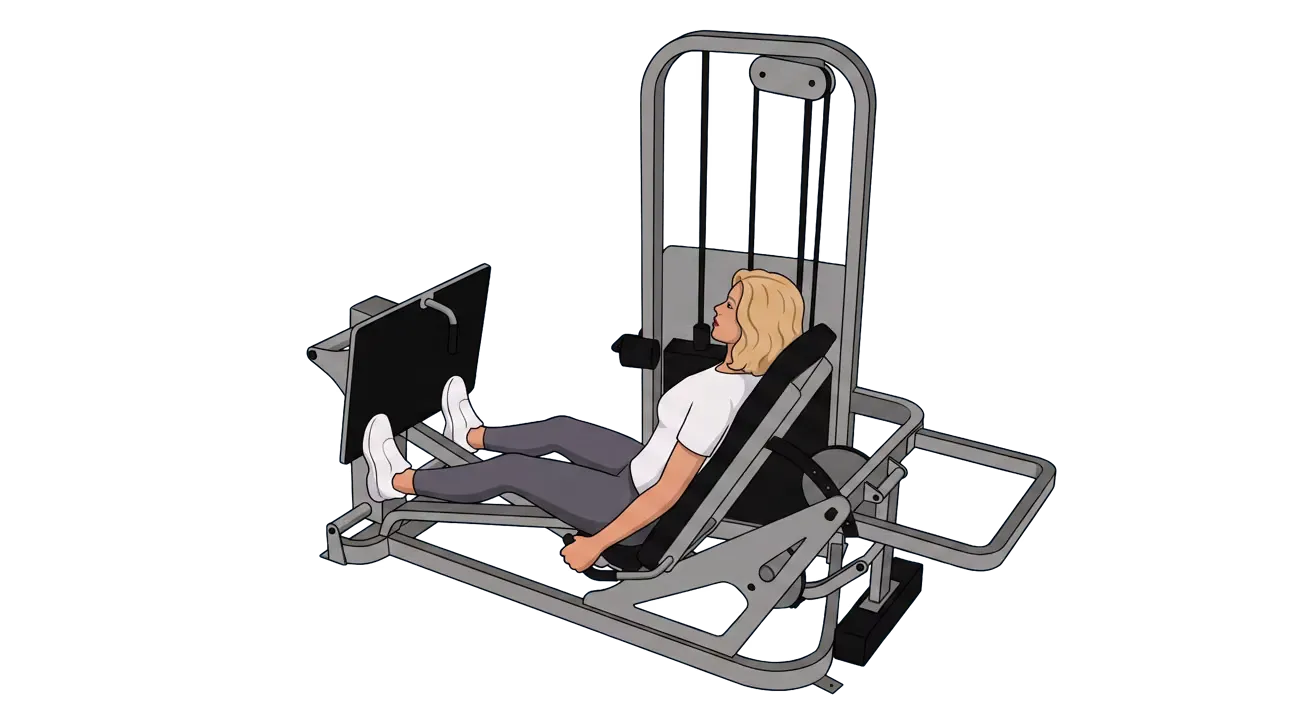Seated Calf Press (Machine) (Cindy)