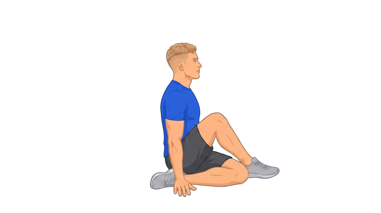 Seated Spinal Twist (Michael)