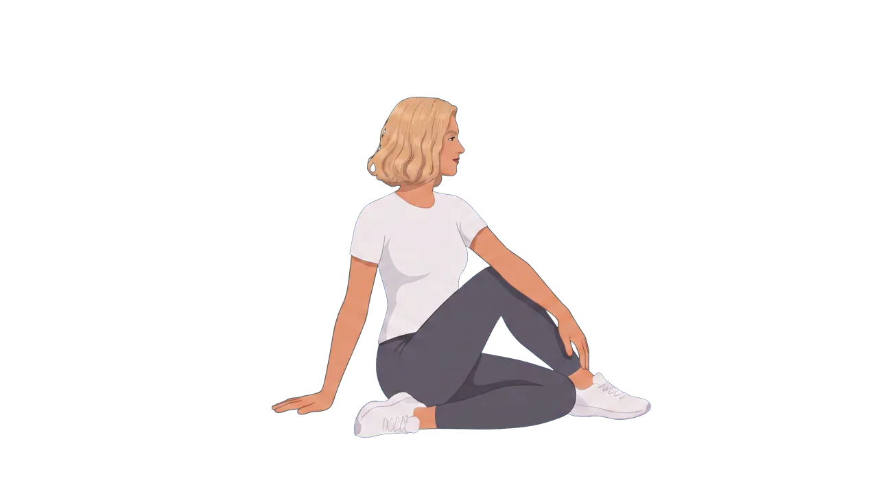 Seated Spinal Twist (Cindy)
