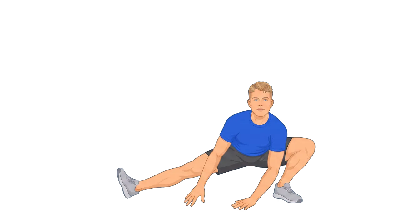 Side Lunge Pose (Skandasana) (Michael)