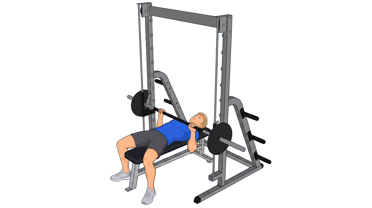 Smith Machine Bench Press (Michael)