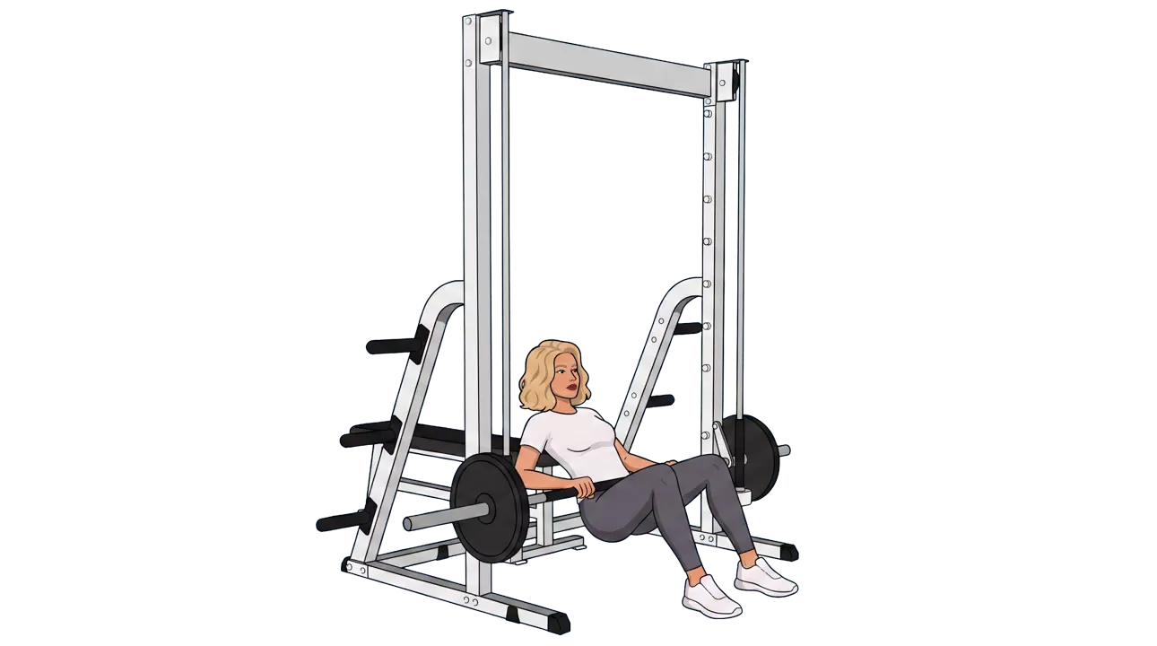 Smith Machine Hip Thrust (Cindy)